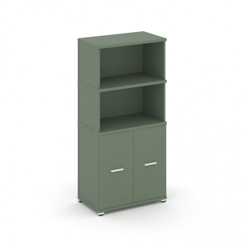 Concept Распаш. шкаф опорный/приставной с надставкой выс. CN.SOPR-004 W Кобо/Металл Белый 720*420*15