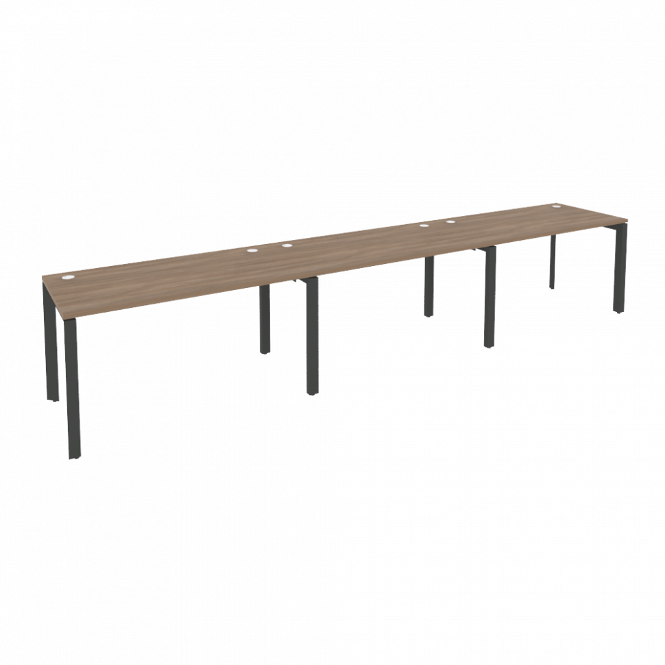 Onix Рабочая станция на П-образном м/к O.MP-RS-3.3.7 Дуб Аризона/Металл Антрацит 4140*720*750 Onix Рабочая станция на П-образном м/к O.MP-RS-3.3.7 Дуб Аризона/Металл Антрацит 4140*720*750