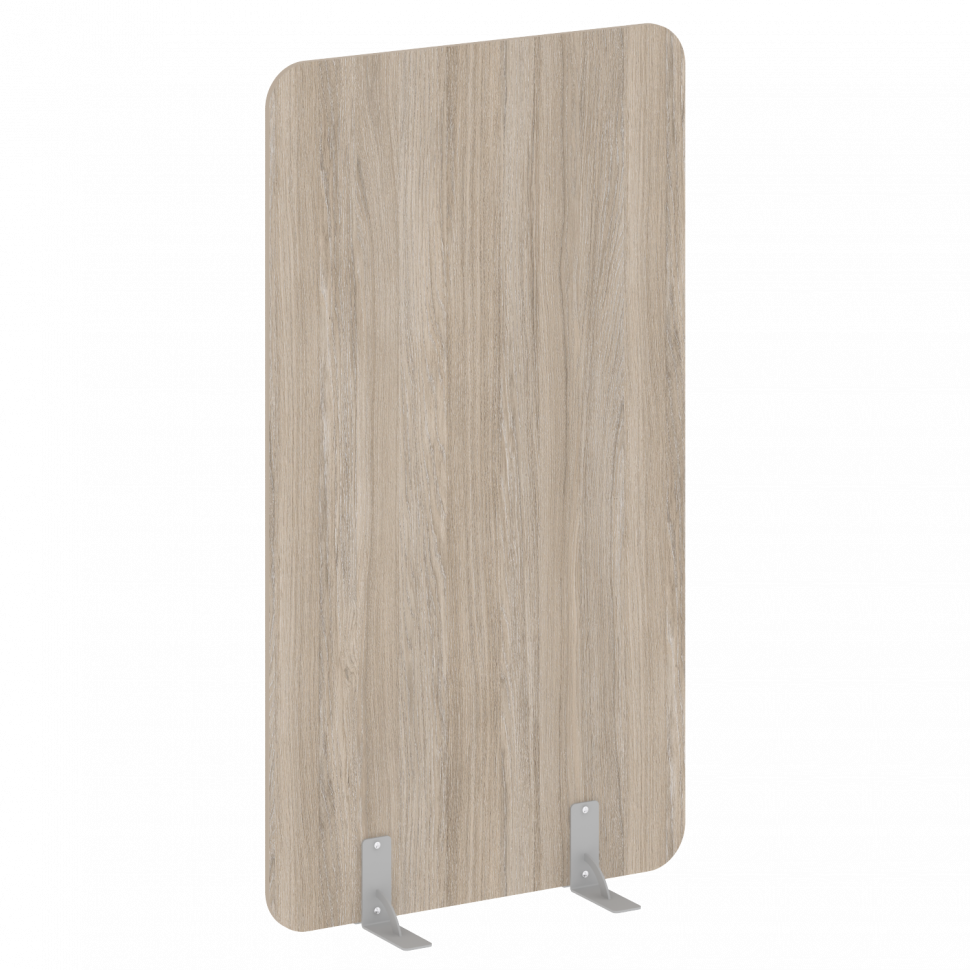 R-line Перегородки на металлических опорах на фетровых подпятниках DP.F-100-180 Дуб Аттик/Металл Сер
