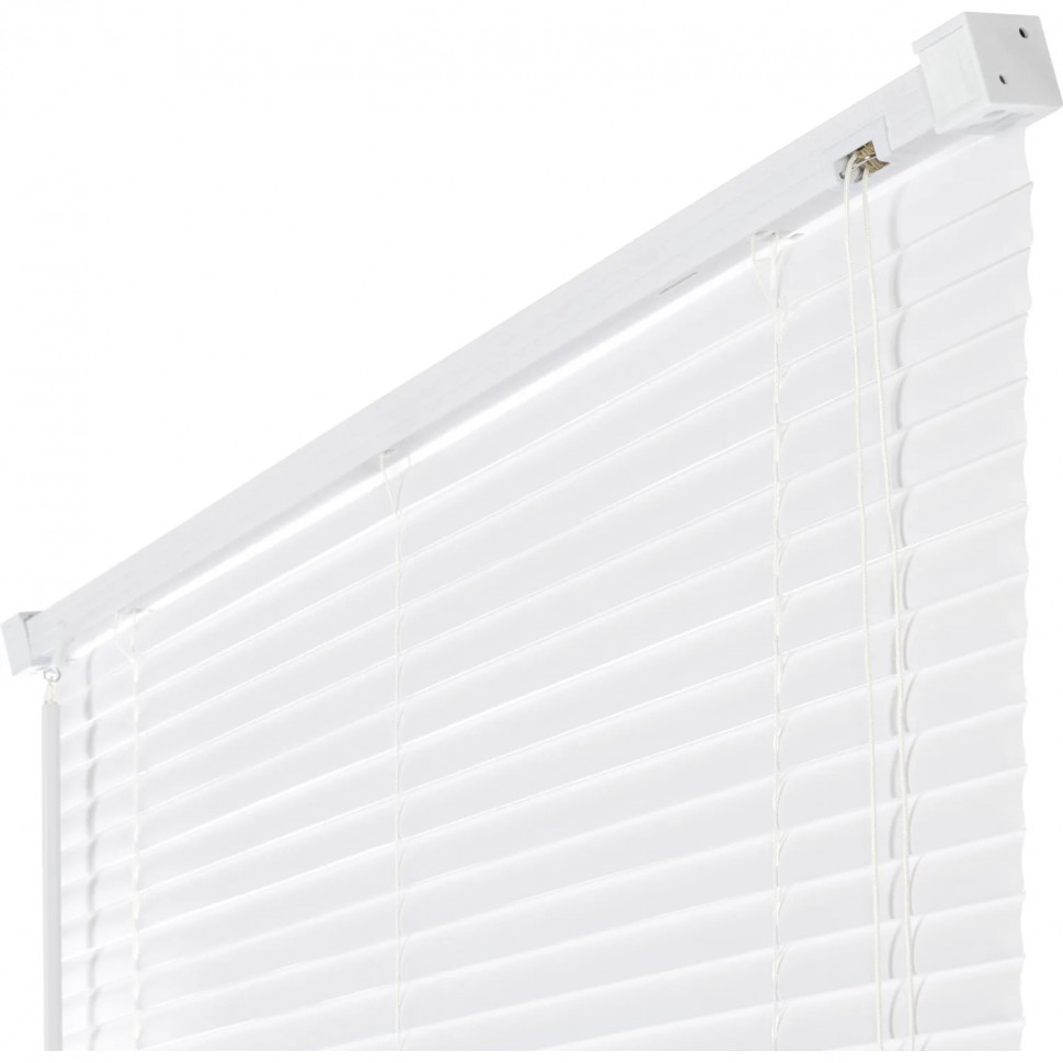 Жалюзи Комус Мебель ПВХ 130x160см, белые
