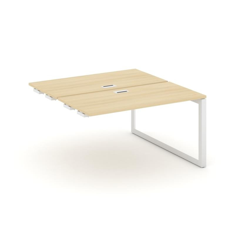 Style Project Стол-приставка к опор. элем. SN-59O.DPRS-014 Акация Лорка/Металл Белый/Белый Заглушка