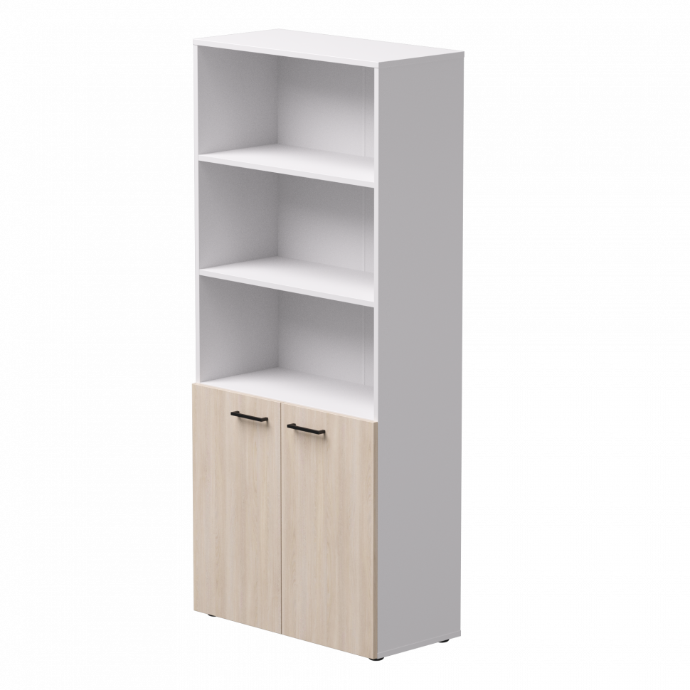 Шкаф полузакрытый Everprof EVO (ЭВО) 800х383x1835 Белый/Дуб Соната