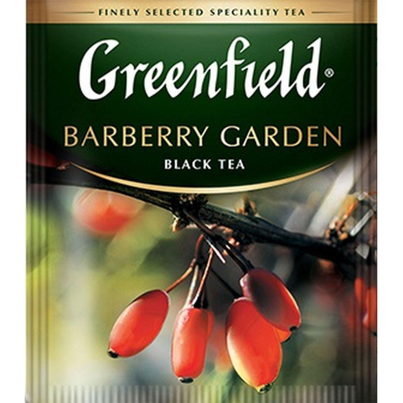 Чай Greenfield Barberry garden барбарис и гибискус,25пак/уп 0710-10