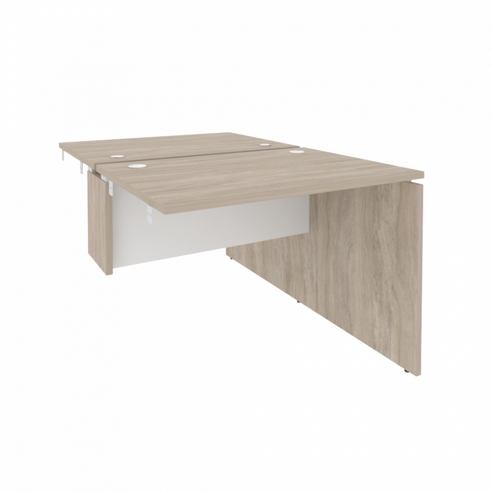 Onix Стол-приставка двойной к опорным элементам O.D.SPR-1.7 Дуб Аттик/Белый Бриллиант 980*1475*750 Onix Стол-приставка двойной к опорным элементам O.D.SPR-1.7 Дуб Аттик/Белый Бриллиант 980*1475*750