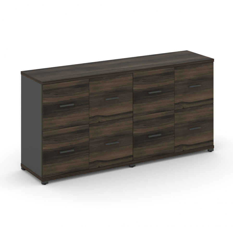 Concept Шкаф 2 широкие секции, 2 нишии CN.STS-222 A Дуб Мали/Антрацит/Металл Антрацит 1668*420*818 Concept Шкаф 2 широкие секции, 2 нишии CN.STS-222 A Дуб Мали/Антрацит/Металл Антрацит 1668*420*818