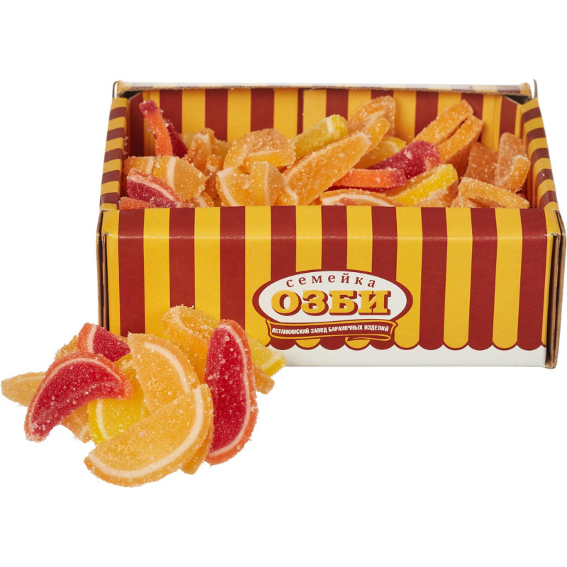 Мармелад Семейка ОЗБИ дольки,ассорти, 650г