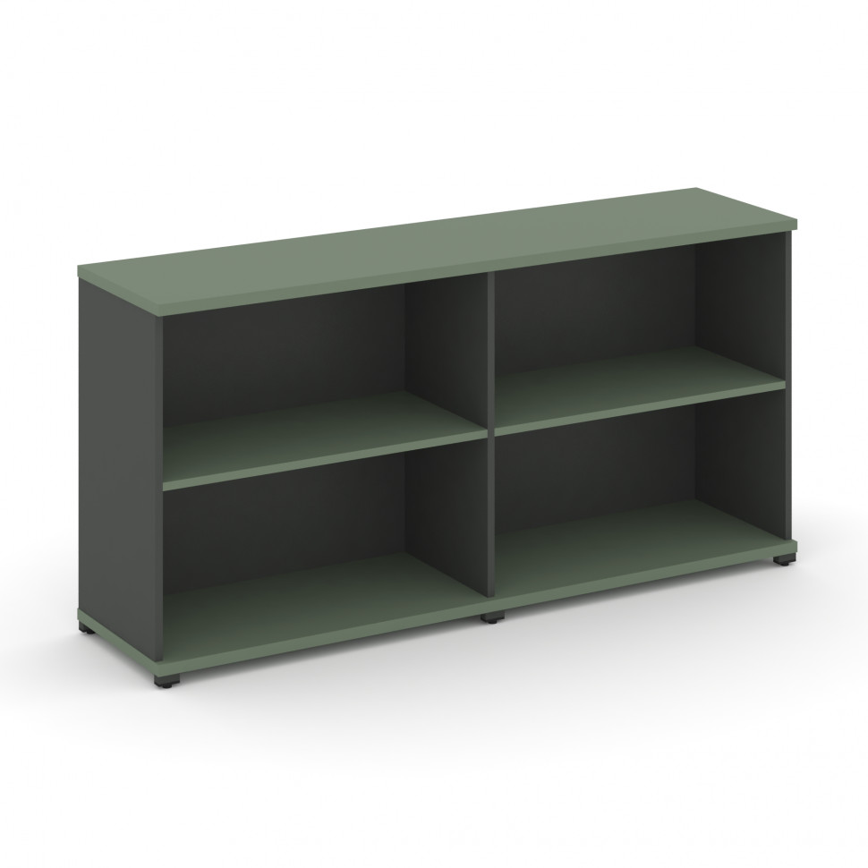 Concept Стеллаж 2 широкие секции, 2 ниши CN.STS-220 Кобо/Антрацит/Металл Антрацит 1668*420*818 Concept Стеллаж 2 широкие секции, 2 ниши CN.STS-220 Кобо/Антрацит/Металл Антрацит 1668*420*818