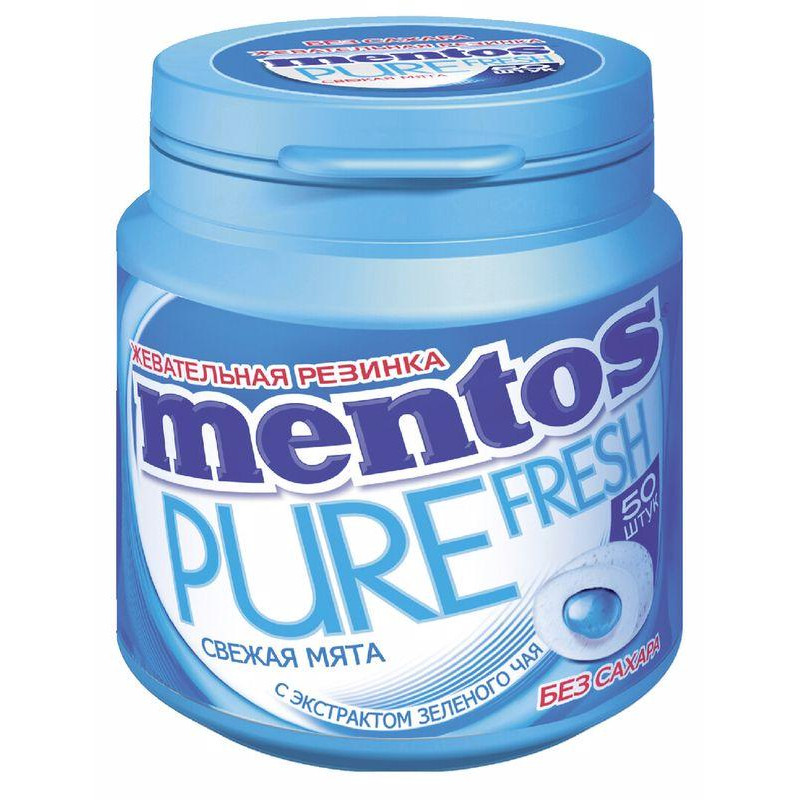 Жевательная резинка Mentos чистое дыхание, 100г