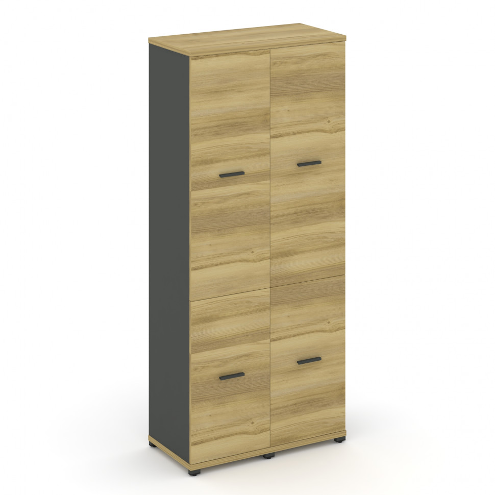 Concept Шкаф 2 узкие секции, 5 ниш CN.STU-522 A Дуб Винченцо/Антрацит/Металл Антрацит 836*420*1922 Concept Шкаф 2 узкие секции, 5 ниш CN.STU-522 A Дуб Винченцо/Антрацит/Металл Антрацит 836*420*1922