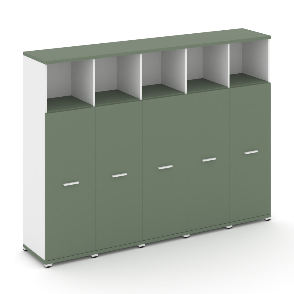 Concept Шкаф 5 узких секций, 4 ниши CN.STU-453 W Кобо/Белый Бриллиант/Металл Белый 2084*420*1554 Concept Шкаф 5 узких секций, 4 ниши CN.STU-453 W Кобо/Белый Бриллиант/Металл Белый 2084*420*1554