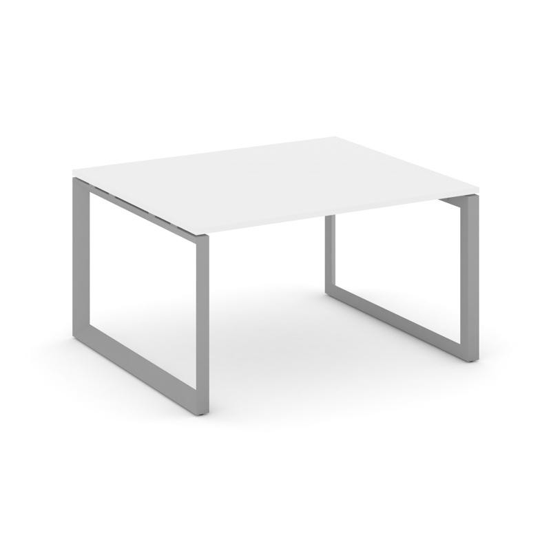 Style Project Стол переговорный SN-59O.SPRG-033.3 Белый/Металл Серый 1380*1180*750