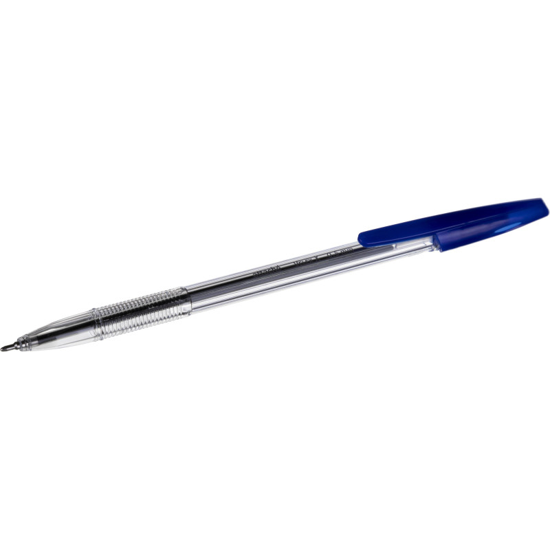 Ручка шариковая неавтомат. Attache Velex X лин0,5мм син прозр