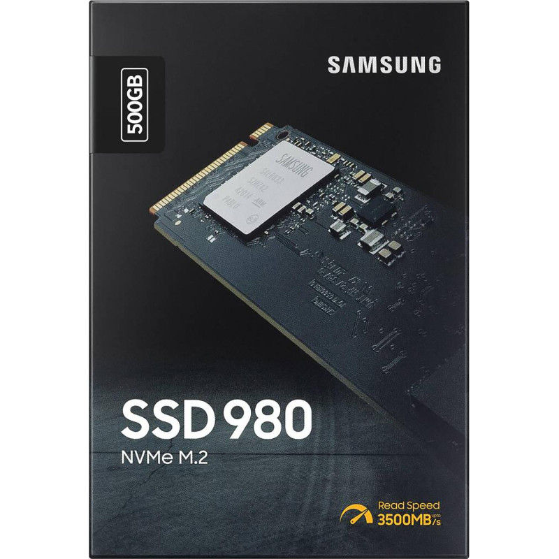 SSD накопитель Samsung 980 500Gb M.2 2280 Pci-E (MZ-V8V500BW)