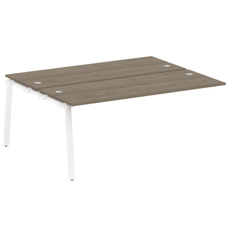 Metal System Проходной элемент рабочей станции на А-образном м/к БА.ПРС-СП-2.5 Вяз Благородный/Метал