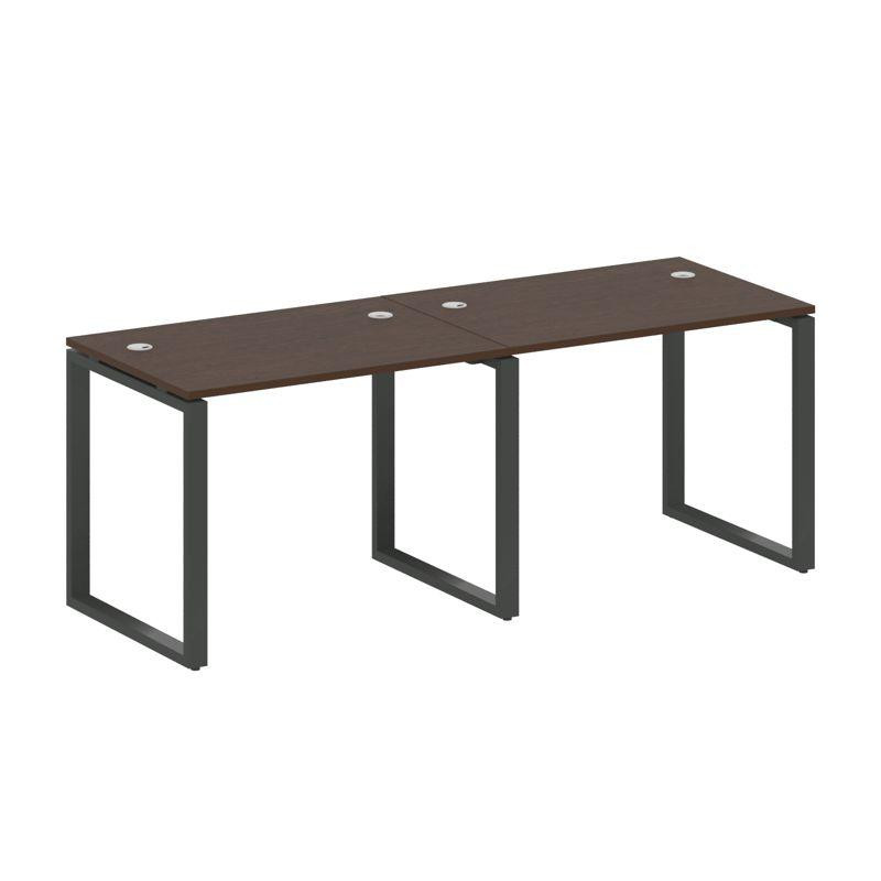 Metal System Рабочая станция на 2 места на О-образном м/к БО.СМ-2.1 Венге Цаво/Металл Антрацит 2000* Metal System Рабочая станция на 2 места на О-образном м/к БО.СМ-2.1 Венге Цаво/Металл Антрацит 2000*