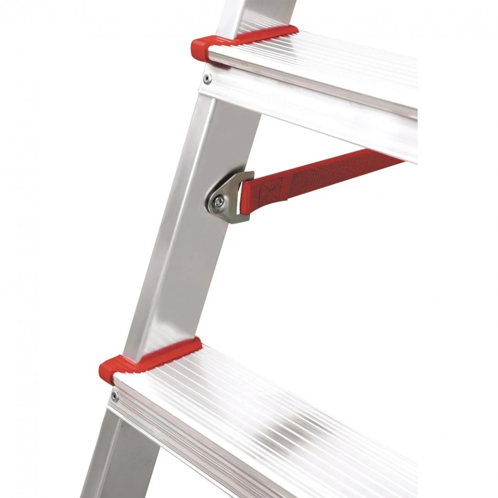 Стремянка алюминиевая усилен 225кг 10ступеней,пл.лоток Новая Высота 3115110