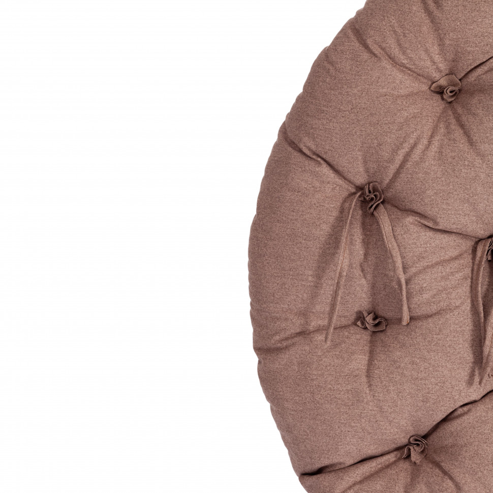 23/01 Матрац для кресла "Папасан" экошерсть, коричневый, 1811-5