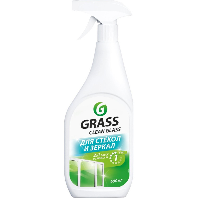 Профхим д/стекл-зеркал поверхн, универсал Grass/Clean Glass, 0,6л_т/р