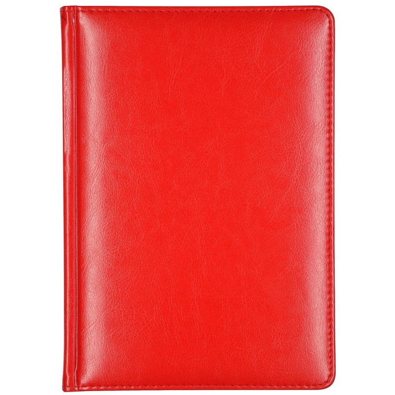 Ежедневник недатированный красн,А5,145х205мм,136л, Sidney NEBRASKA 3-128/08