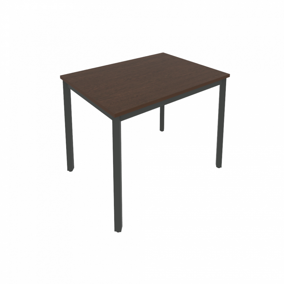 Slim Стол письменный на металлокаркасе С.СП-3 Венге Цаво/Металл Антрацит 980*720*750
