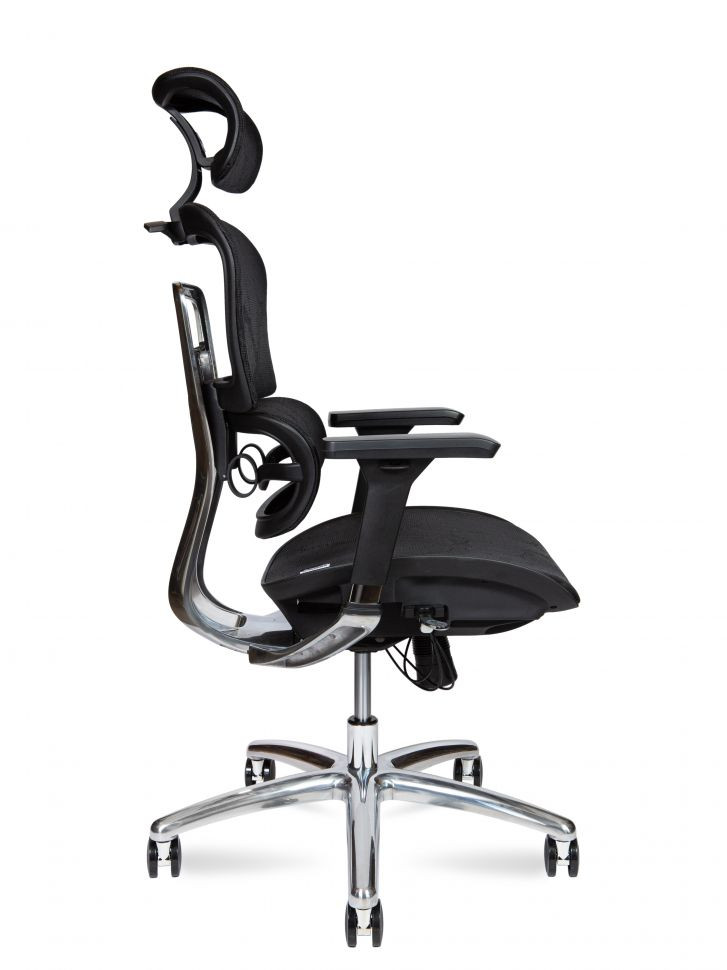 Кресло Norden Kron aluminium black YS-8309H(M+M)