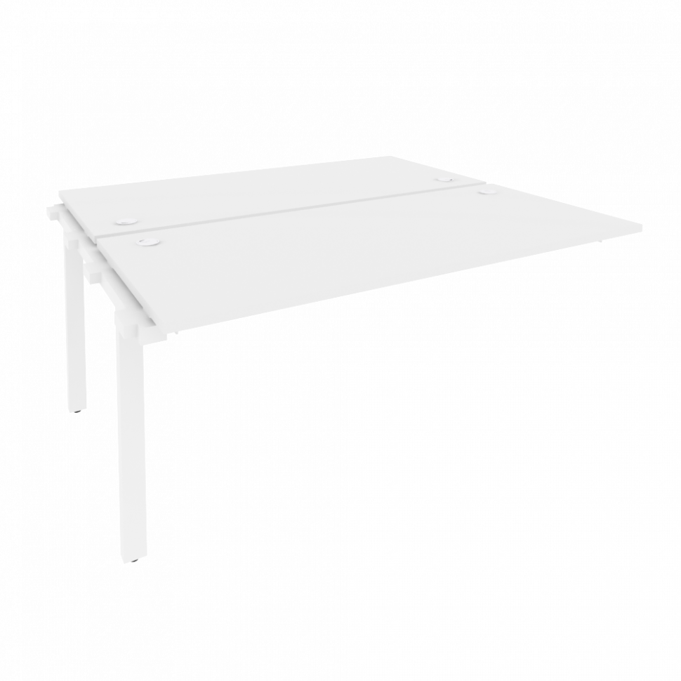 Onix Наборный элемент рабочей станции на м/к O.M-2.NRS-4.7 Белый Бриллиант/Металл Белый 1580*1475*75