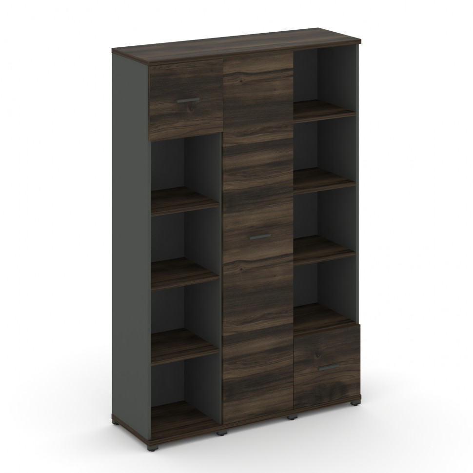 Concept Набор №534.U CN.STUN-534 A Дуб Мали/Антрацит/Металл Антрацит 1252*420*1922 Concept Набор №534.U CN.STUN-534 A Дуб Мали/Антрацит/Металл Антрацит 1252*420*1922