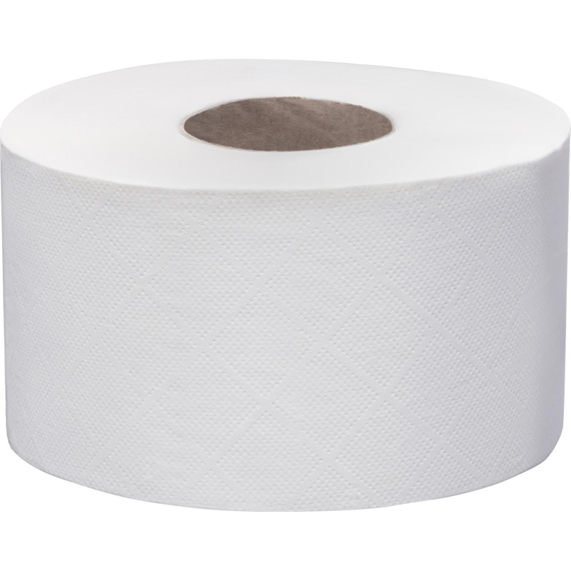 Бумага туалетная д/дисп Focus Eco Jumbo 1сл бел цел 200м 12рул/уп 5050784