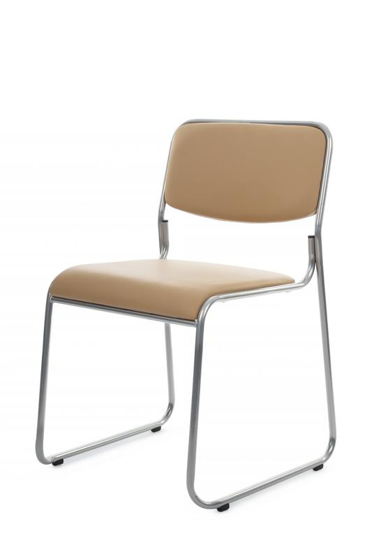 Кресло Никс RCH OMKL-02 Бежевый/Металл окрашенный Хром