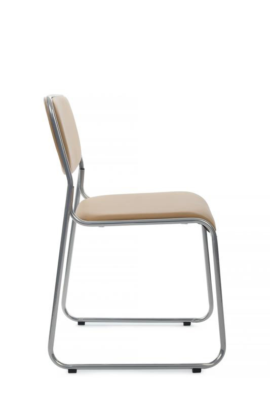 Кресло Никс RCH OMKL-02 Бежевый/Металл окрашенный Хром