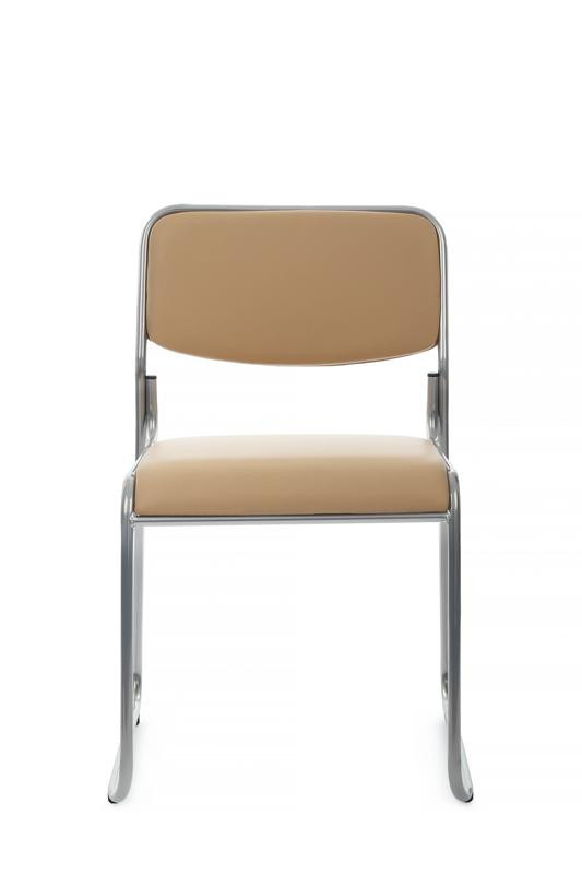 Кресло Никс RCH OMKL-02 Бежевый/Металл окрашенный Хром