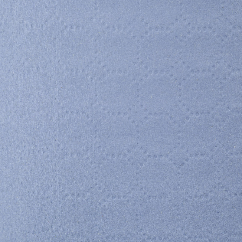 Бумага протирочная для вымени синяя 20х18см 1000л 6рул/уп