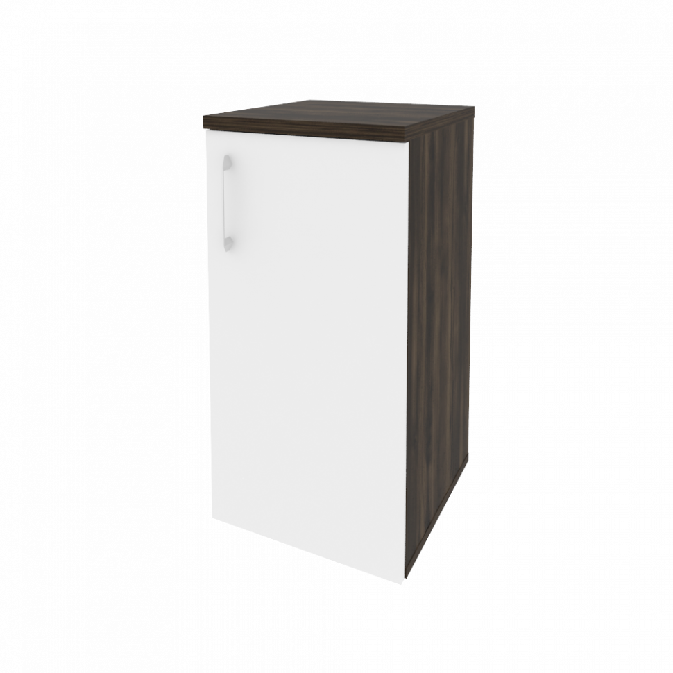 Onix Шкаф низкий узкий правый O.SU-3.1 (R) Дуб Мали/Белый Бриллиант 400*420*823