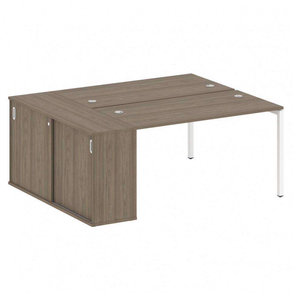 Metal System Quattro Рабочая станция с шкафом-купе на П-образном м/к 40БП.РС-СШК-1.3 Т Вяз Благородн Metal System Quattro Рабочая станция с шкафом-купе на П-образном м/к 40БП.РС-СШК-1.3 Т Вяз Благородн