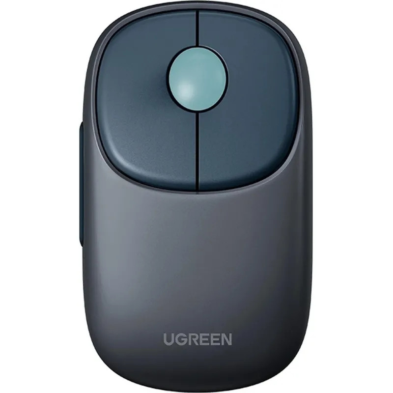 Мышь компьютерная UGREEN MU102 (90538)WLS, FUN+, 2.4 GHz&BT, глубокий синий