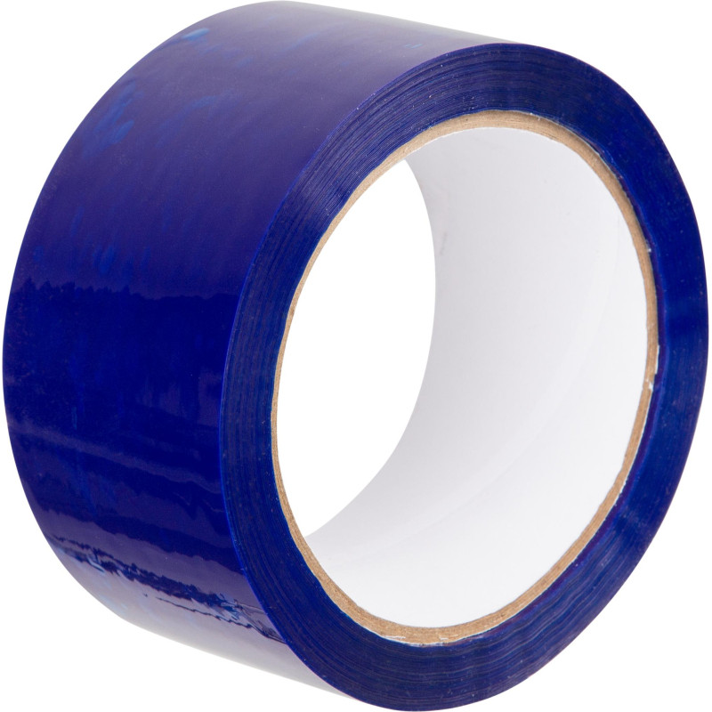 Клейкая лента упаковочная 48мм х 66м 43мкр синяя 6 шт/уп СПб