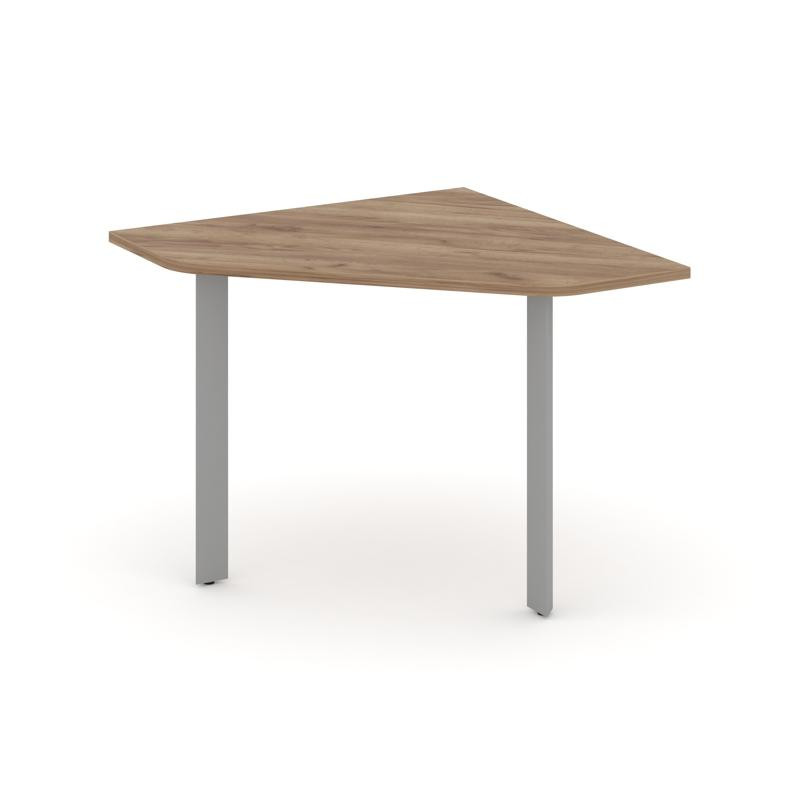 Style Project Угловой элемент переговорного стола SN-59.UPRG-001 Дуб Табак/Металл Серый 980*980*750
