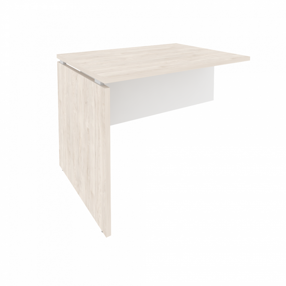 Onix Брифинг-приставка O.BR-9 Денвер Светлый/Белый Бриллиант 980*720*750