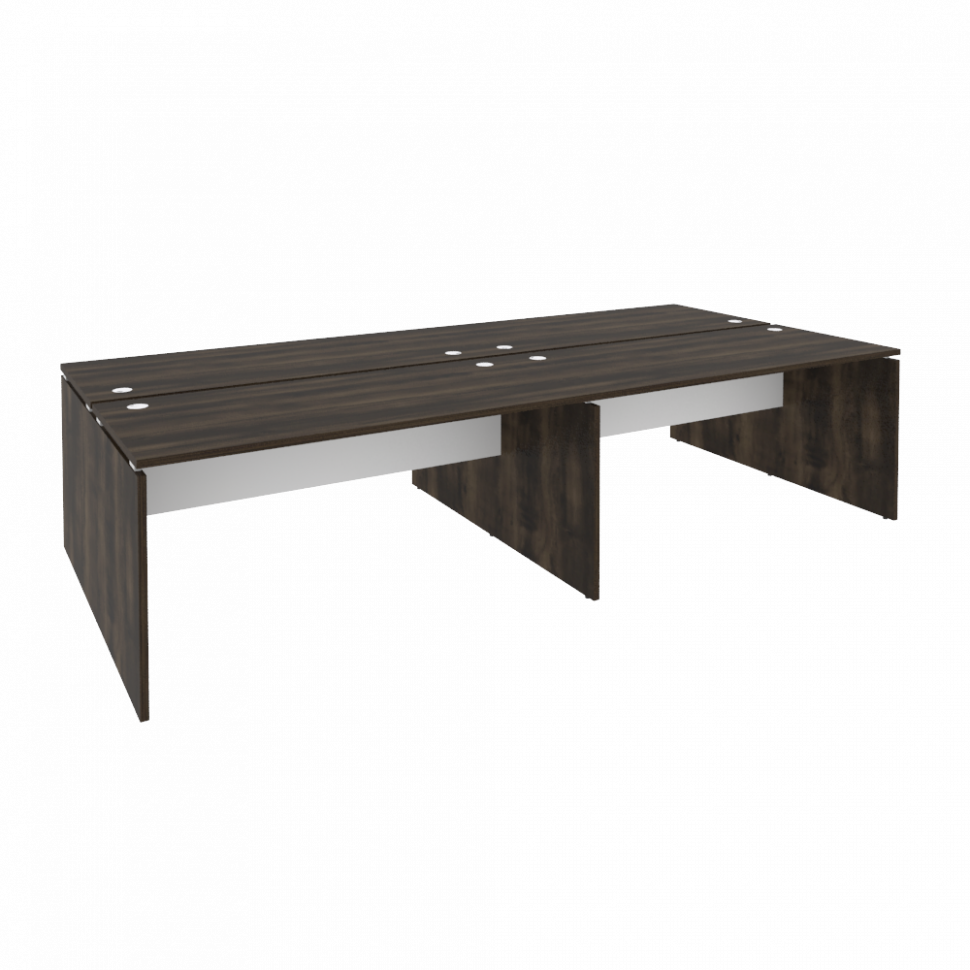 Onix Рабочая станция O.D.RS-4.4.7 Дуб Мали/Белый Бриллиант 3160*1475*750 Onix Рабочая станция O.D.RS-4.4.7 Дуб Мали/Белый Бриллиант 3160*1475*750