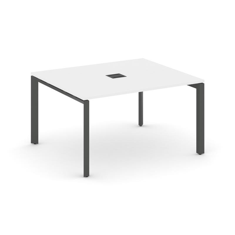 Style Project Стол переговорный SN-59P.SPRG-032 Белый/Металл Антрацит 1180*1180*750