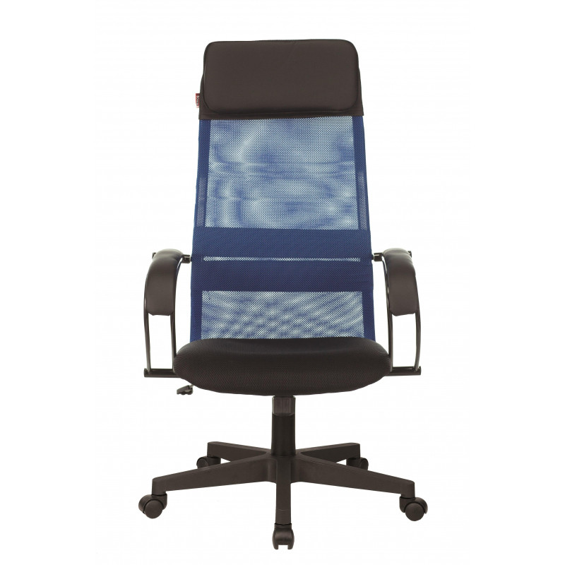 Кресло VB_EChair-655 TTW_BL сетка/ткань синий, пластик