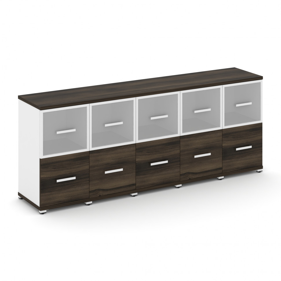 Concept Шкаф 5 узких секций, 2 ниши CN.STU-252 RMW W Дуб Мали/Белый Бриллиант/Металл Белый/Сатин 208 Concept Шкаф 5 узких секций, 2 ниши CN.STU-252 RMW W Дуб Мали/Белый Бриллиант/Металл Белый/Сатин 208