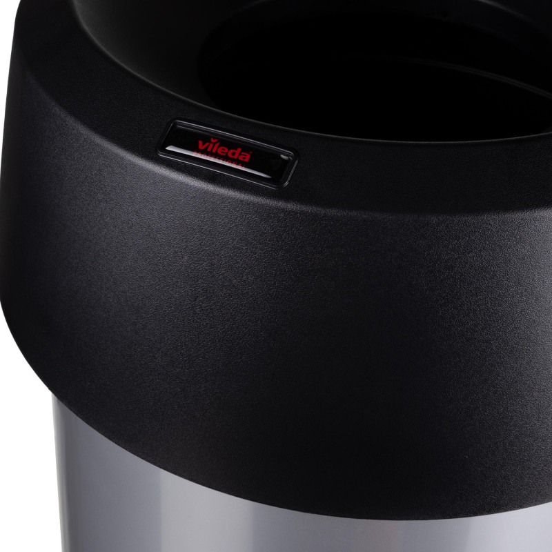 Контейнер для мусора (урна) 50 л кругл 38х73см крышка воронкообраз. VILEDA