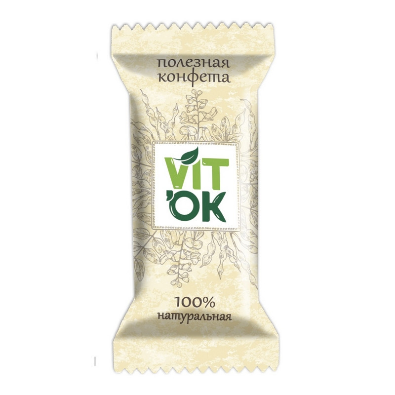 Батончик мюсли Конфеты неглазированные VITok с топинамбуром, 500г Батончик мюсли Конфеты неглазированные VITok с топинамбуром, 500г