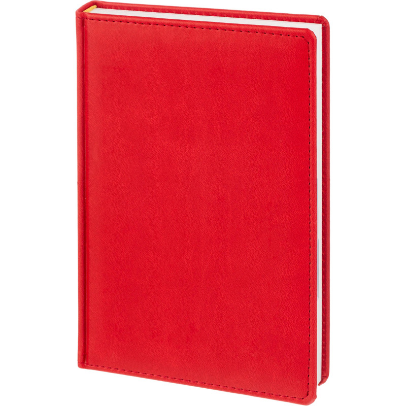 Ежедневник датированный 2026 АТТАСНЕ А5, 180л, 143х210мм, Сиам красный