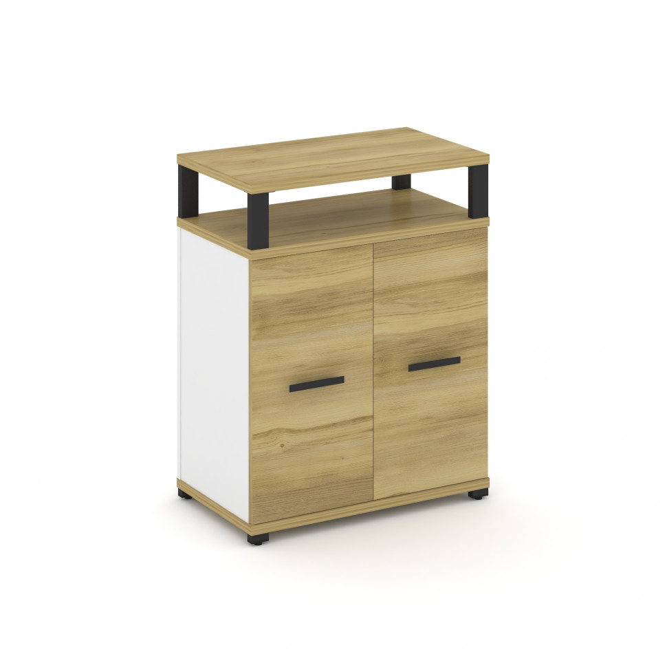 Concept Распаш. шкаф опорный/приставной с верх. горизонтом CN.SOPR-002 B Дуб Винченцо/Белый Бриллиа Concept Распаш. шкаф опорный/приставной с верх. горизонтом CN.SOPR-002 B Дуб Винченцо/Белый Бриллиа