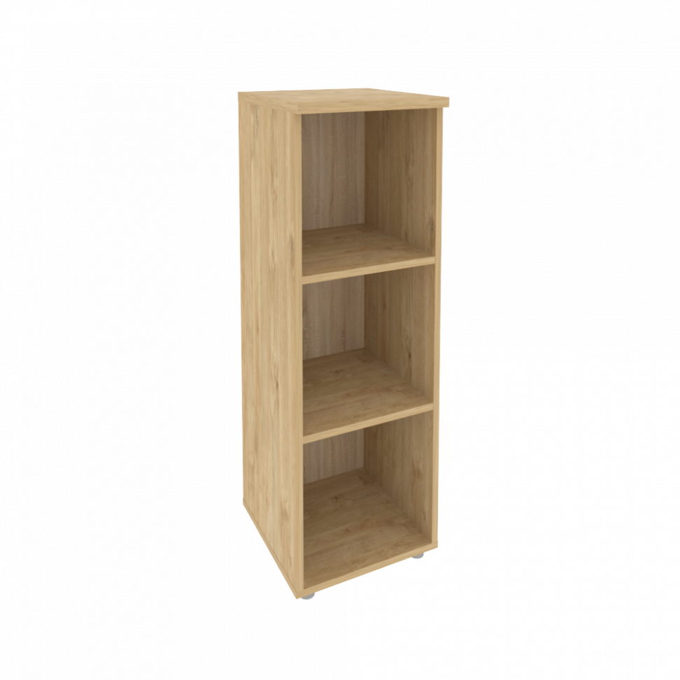 Onix Стеллаж средний узкий O.SU-2 Тиквуд Светлый 400*420*1207