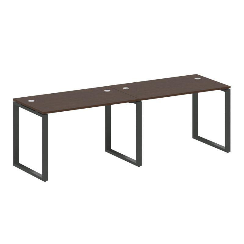 Metal System Рабочая станция на 2 места на О-образном м/к БО.СМ-2.2 Венге Цаво/Металл Антрацит 2400* Metal System Рабочая станция на 2 места на О-образном м/к БО.СМ-2.2 Венге Цаво/Металл Антрацит 2400*