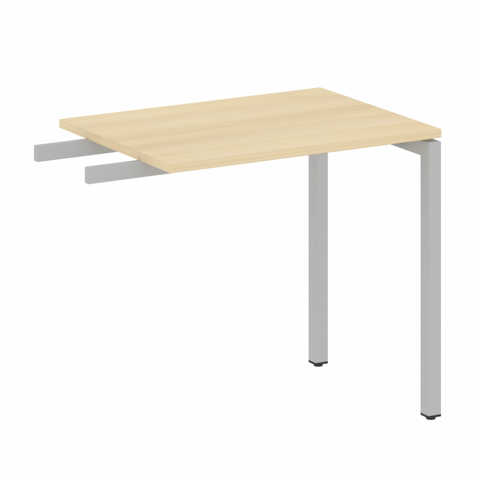 Metal System Quattro Приставной элемент на П-образном м/к 40БП.ПР-2 Акация Лорка/Металл Серый 800*60