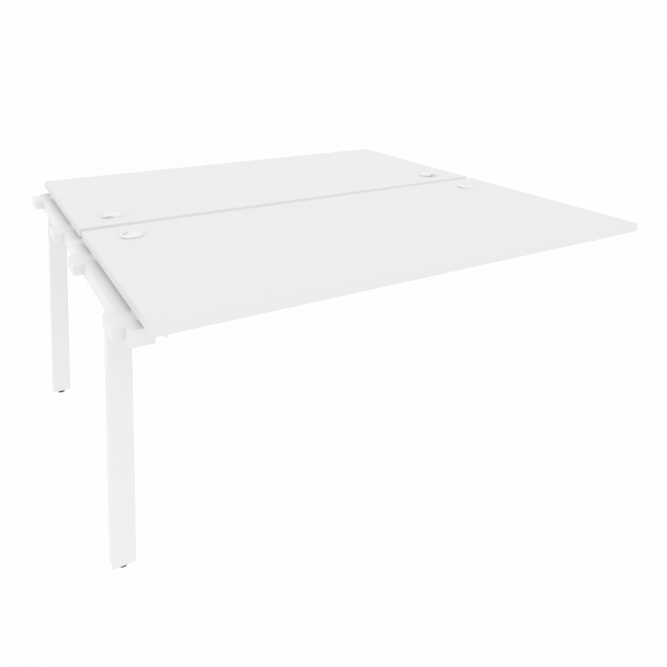 Onix Наборный элемент рабочей станции на м/к O.M-2.NRS-4.8 Белый Бриллиант/Металл Белый 1580*1635*75